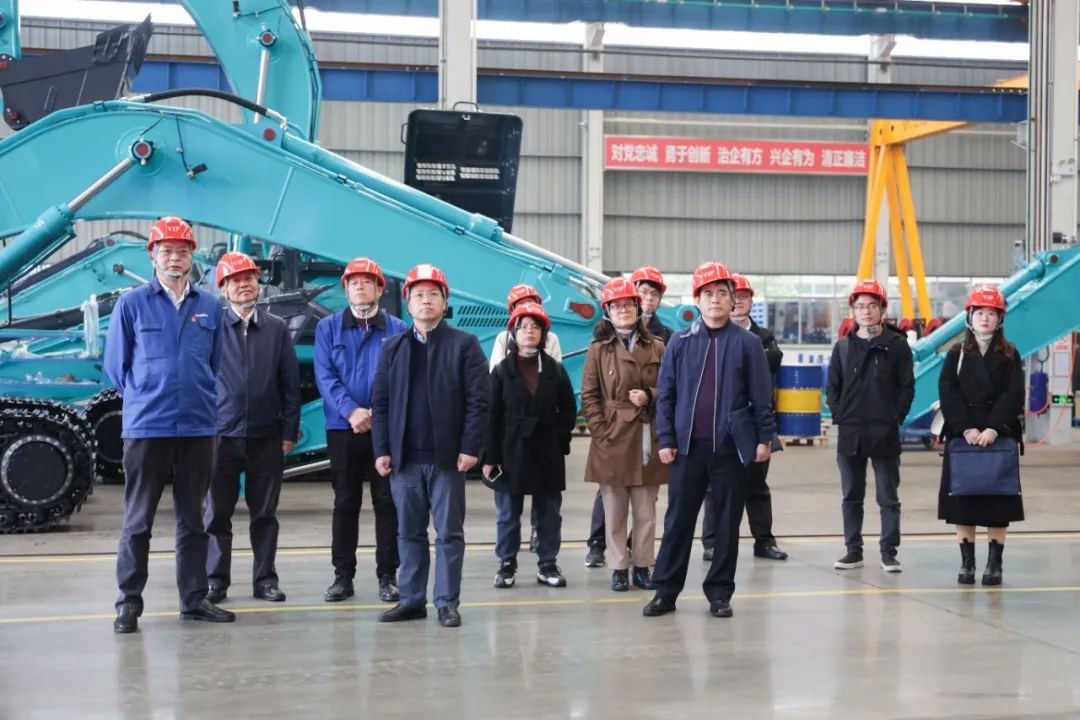 中國人民銀行調研組調研山河智能