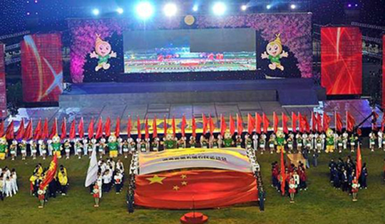 山河智能協辦湖南省第五屆農民運動會
