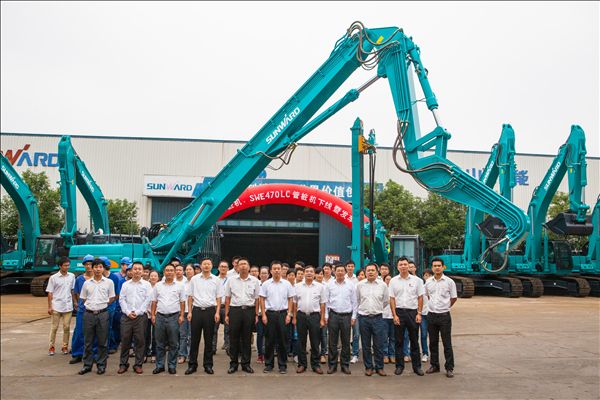 SWE470LC管樁機下線并交付客戶 “短平快”項目結碩果