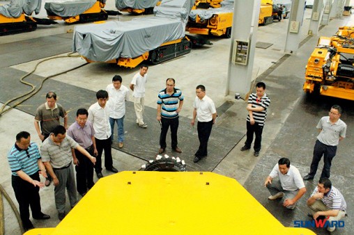 山河礦裝掘進機獲淮北礦業集團高度認可
