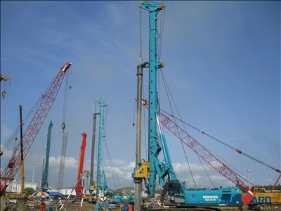 山河智能旋挖鉆機助力委內瑞拉中央電廠建設