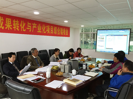 山河科技承擔的省科技成果轉化項目通過驗收