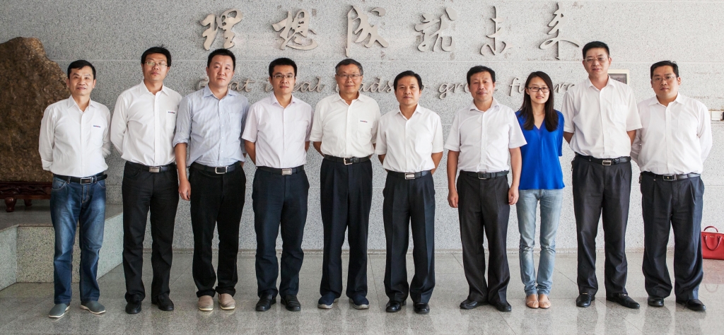 國家發改委國防司徐建平副司長一行到山河智能調研