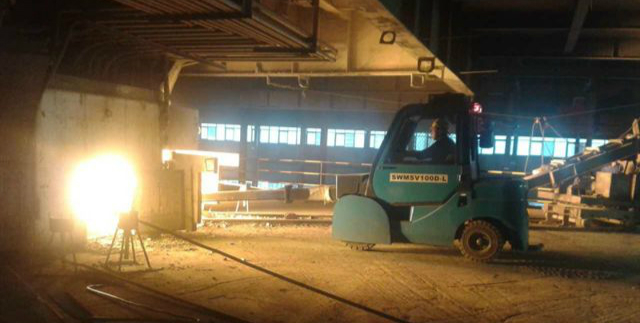 山河智能推料車成功進軍冶煉行業