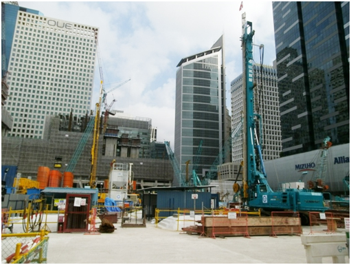 山河智能大型地基固化設備扎根新加坡