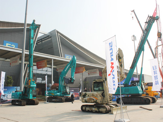 山河智能亮相長沙配博會 精彩表現贏得滿堂彩