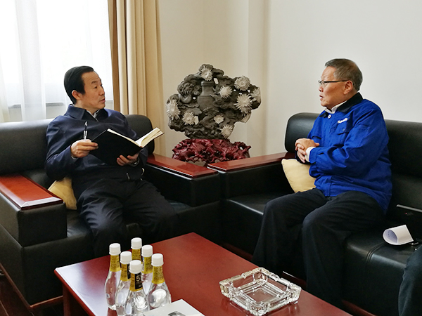 你們“一點三線”我記住了！達哲省長為山河智能鼓勁