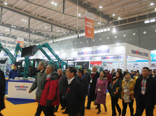 山河智能亮相長沙配博會 精彩表現贏得滿堂彩