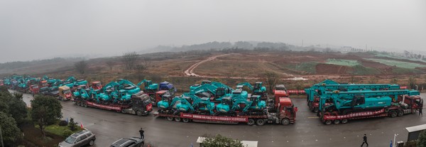 新春開門紅！山河智能1.2億訂單火爆發車