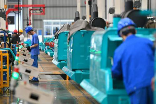 “智慧工廠”引領“生產節拍”——走進山河智能一探究竟