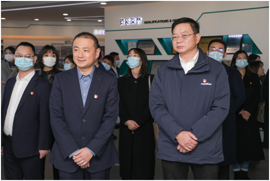 廈門航空湖南分公司考察山河智能