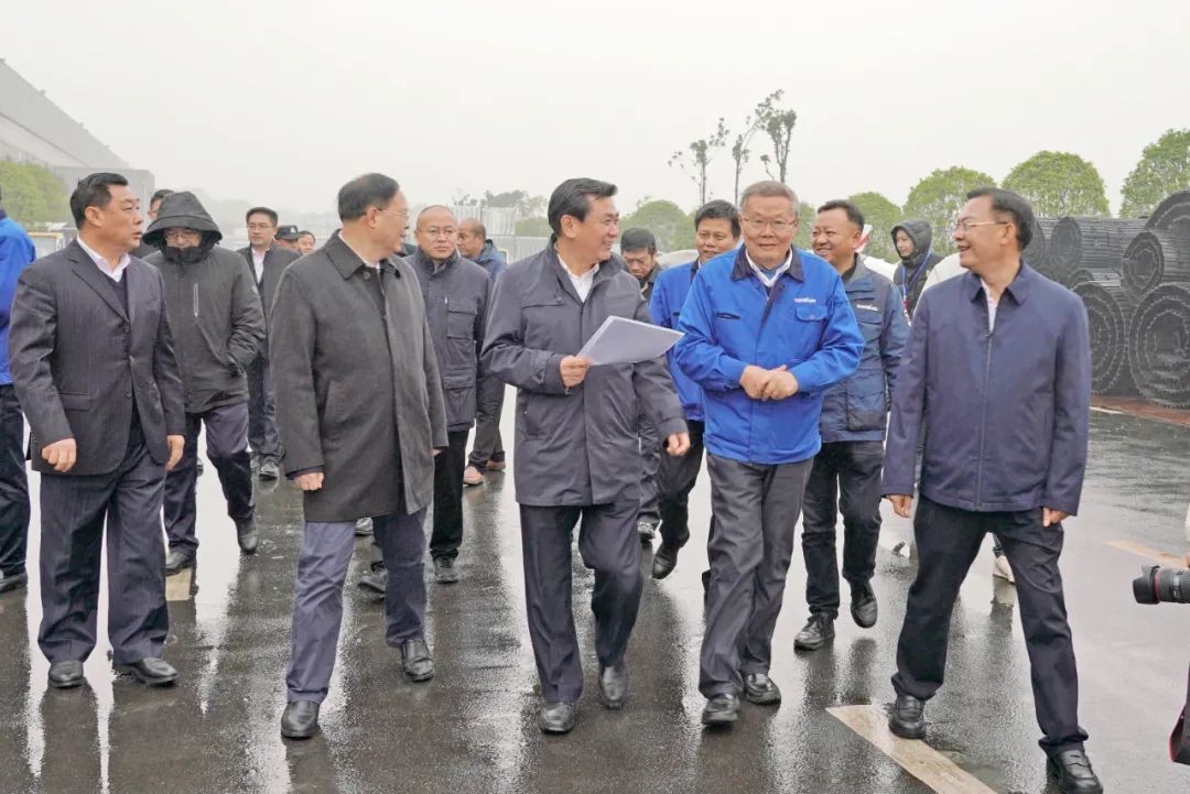 中國民航局局長馮正霖一行到山河智能調研指導