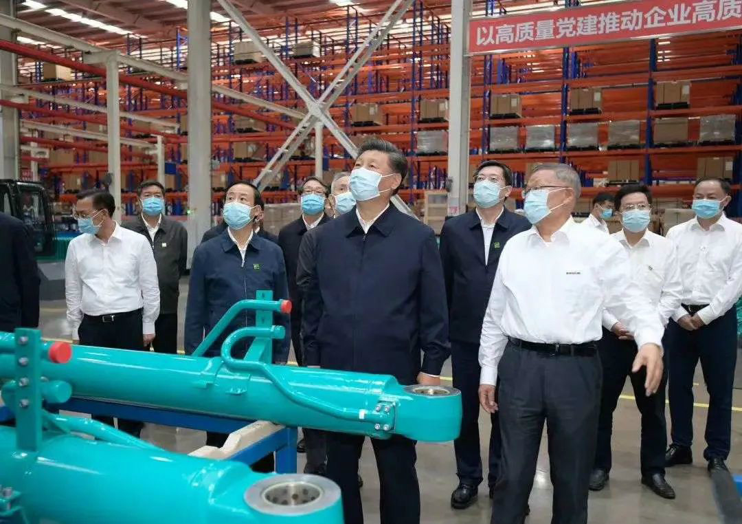 山河智能第一時間傳達學習貫徹習近平總書記考察山河智能的重要講話精神