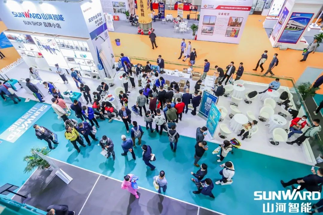 “山河綠”亮相長沙國際工程機械展，50余款產品盡顯山河智能創新實力