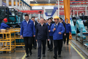 中國聯通黨組書記、董事長王曉初到訪山河智能