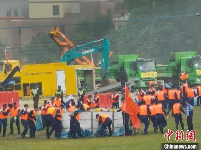 空地協同立體救援，山河智能無人化裝備亮相2021-北江流域防汛搶險綜合演練