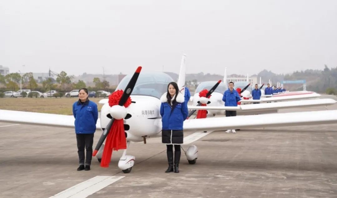 牛年開新局，山河航空8架SA60L飛機集中下線、交付