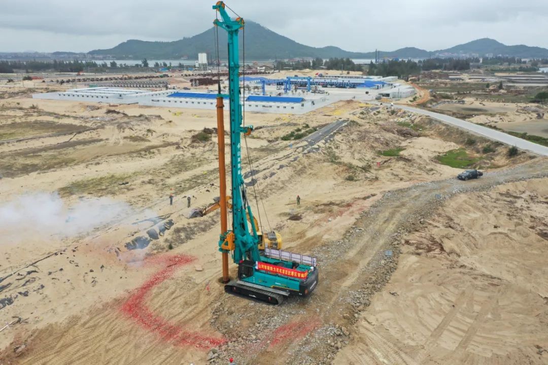 開工大吉！入巖專家SWDM360H3助力茂名港管廊建設
