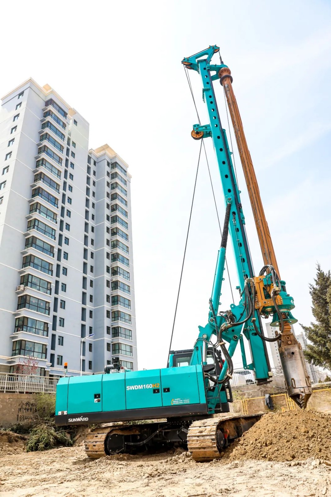 山河智能SWDM160H2旋挖鉆機榮膺中國工程機械年度產品TOP50市場表現金獎