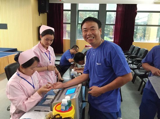 血液連接你我大愛感動星城——記山河智能2016年夏季無償獻血活動