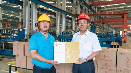 萬力集團“送清涼”活動，慰問一線員工