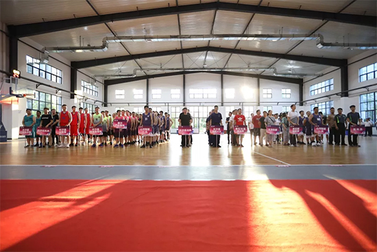 以球為媒，首屆“山河杯”籃球邀請賽架起政企連心橋