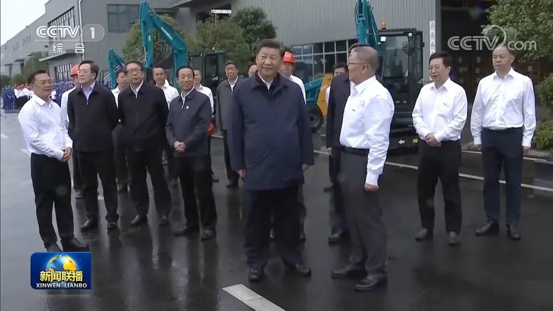 總書記“點贊”山河創新，山河智能集中收看《新聞聯播》