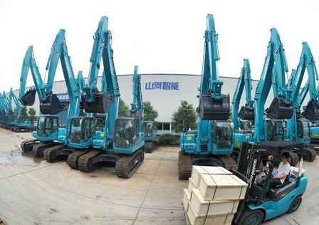 新華社報道：山河智能蟬聯全球工程機械50強