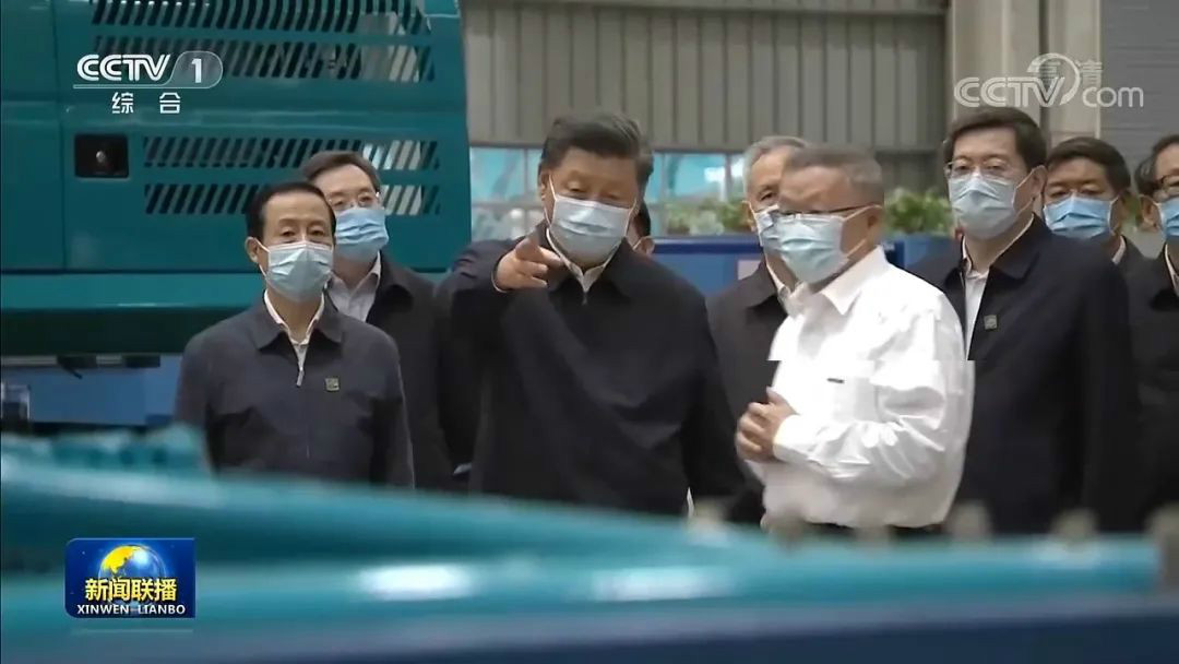 總書記“點贊”山河創新，山河智能集中收看《新聞聯播》