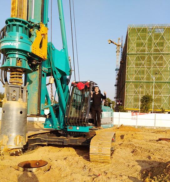 跨行創業，山河智能旋挖鉆十個月幫他回本！