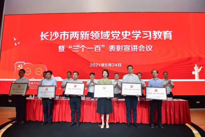 何清華獲“支持黨建工作優秀企業家”榮譽稱號