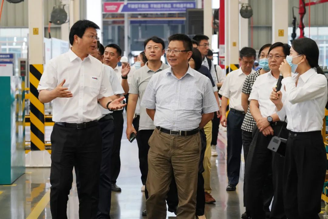 應急管理部科技和信息化司調研山河智能