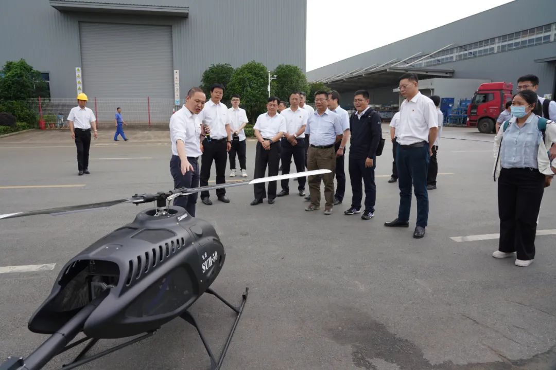 應急管理部科技和信息化司調研山河智能