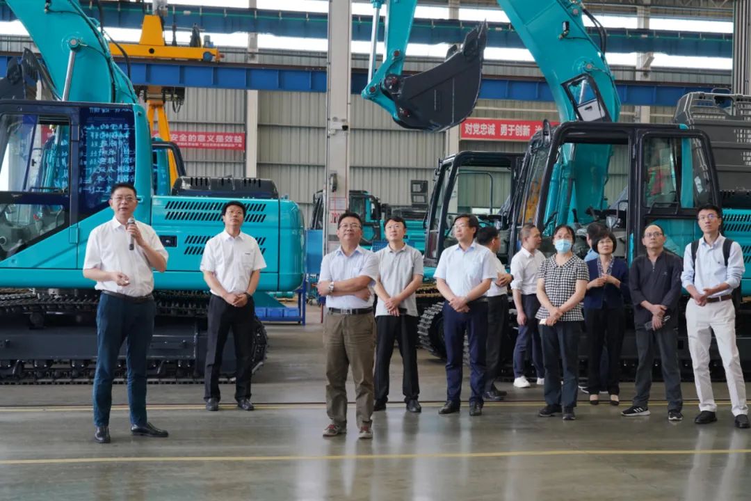 應急管理部科技和信息化司調研山河智能