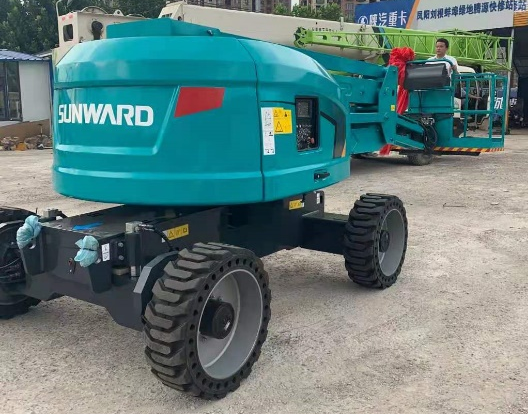 匠心打造！山河智能曲臂式高空作業平臺正式投放市場