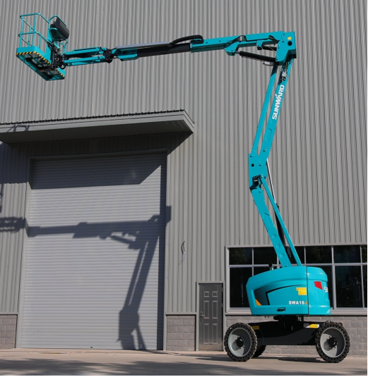 匠心打造！山河智能曲臂式高空作業平臺正式投放市場