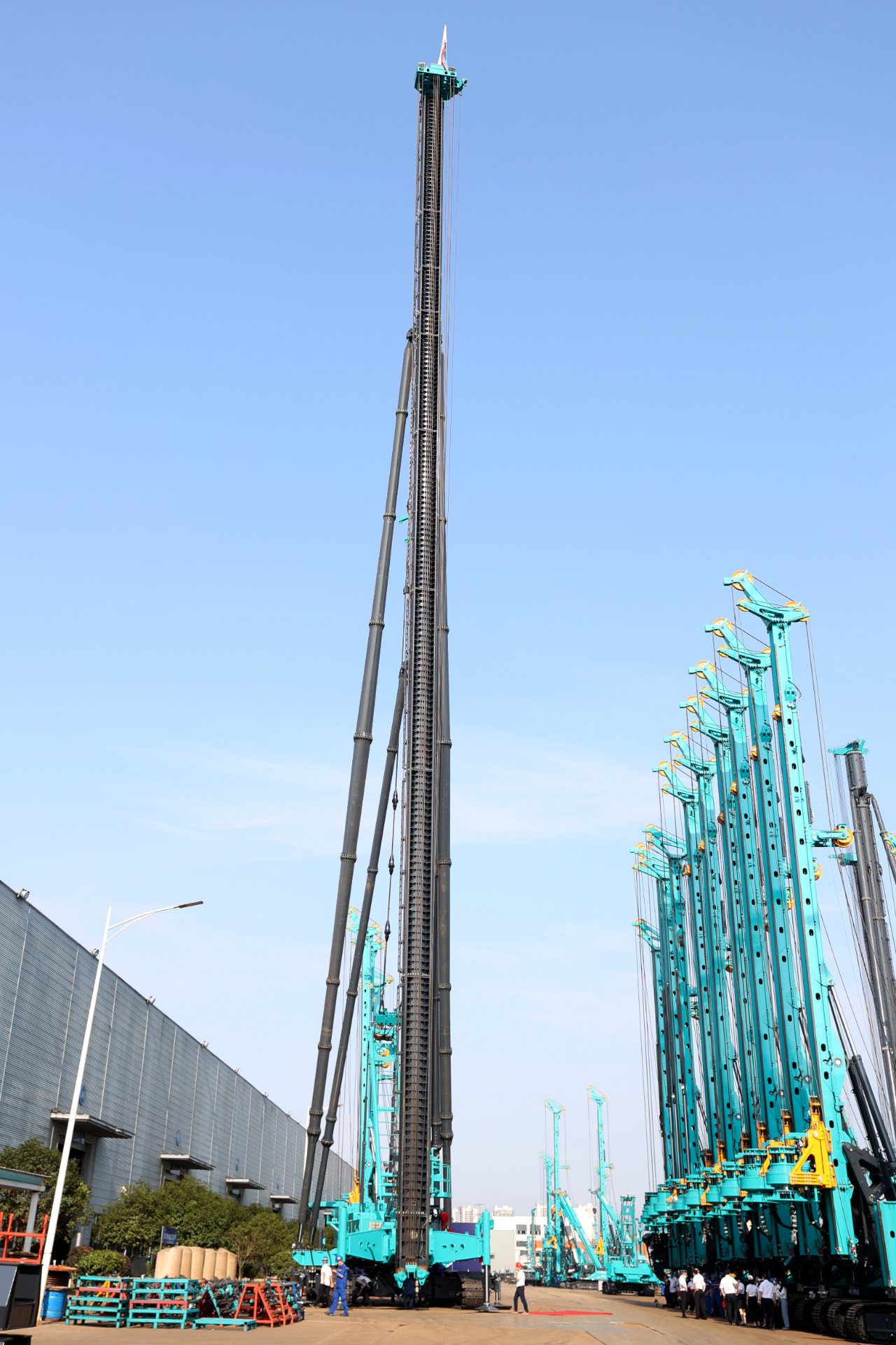 新品來了！看山河智能超級樁架如何“穩”操勝券