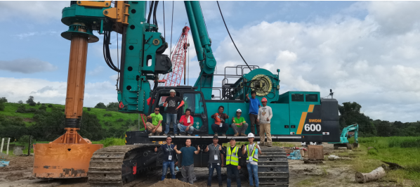 山河智能最大旋挖鉆機“安家”菲律賓，背后竟然還有這些故事
