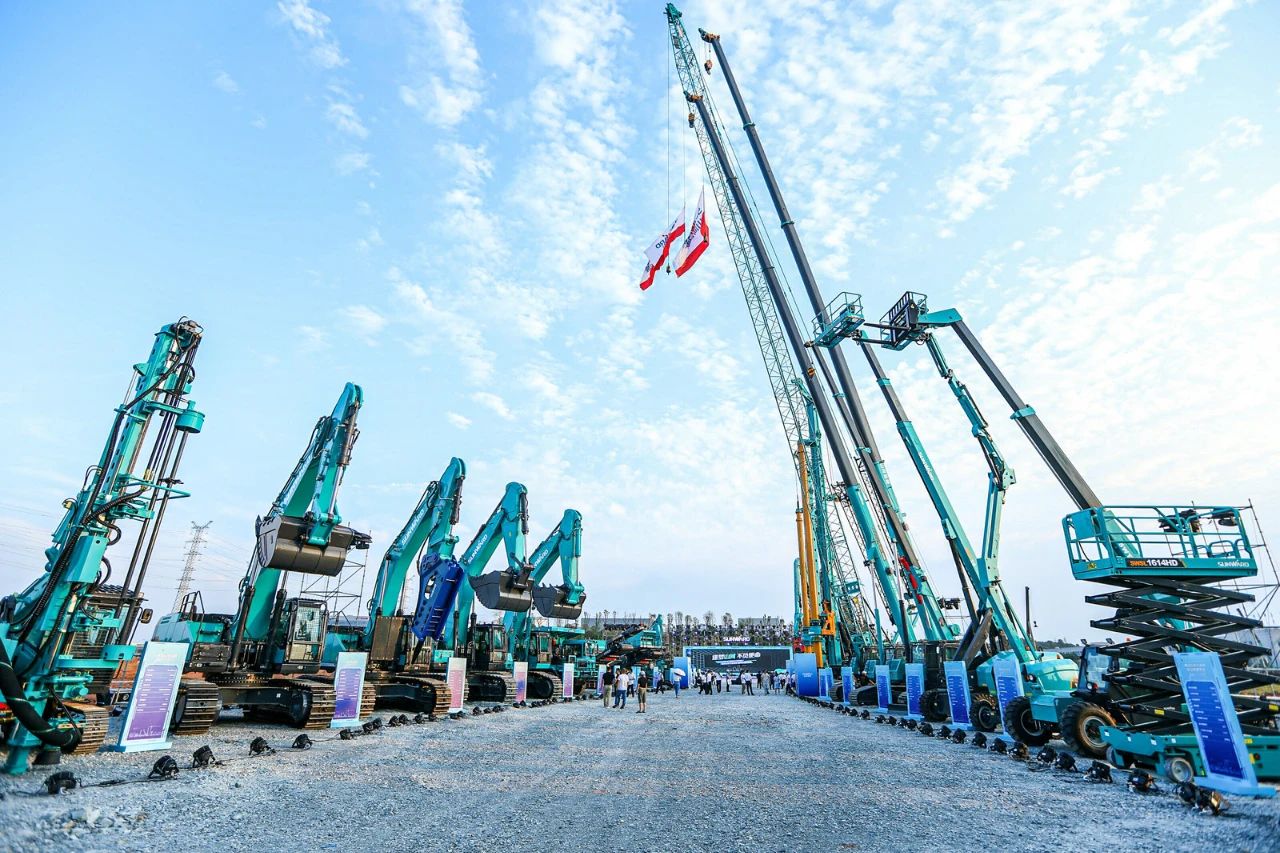 四大成套裝備聯袂登場！山河智能創新成果展示會交出“亮眼答卷”