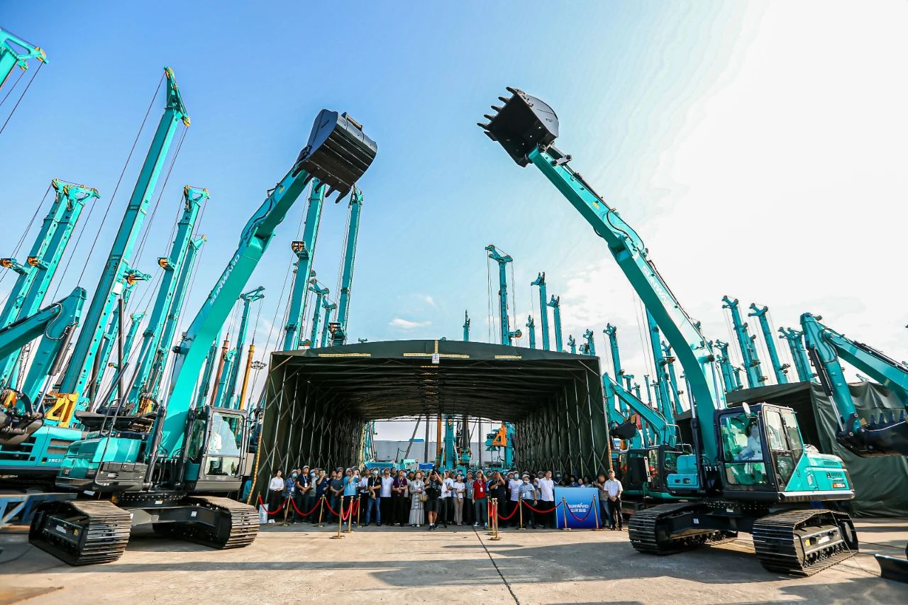 逛展超熱鬧！山河智能成果展示會高能名場面來襲