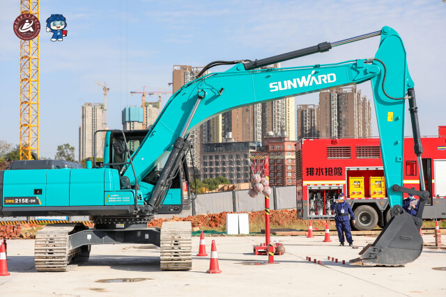 救援大比拼！山河智能應急救援隊出戰湖南省第三屆應急救援技能競賽