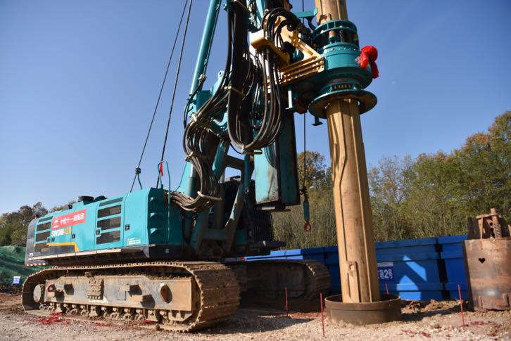 首根樁基開鉆！山河智能助力新建滬渝蓉高速鐵路建設