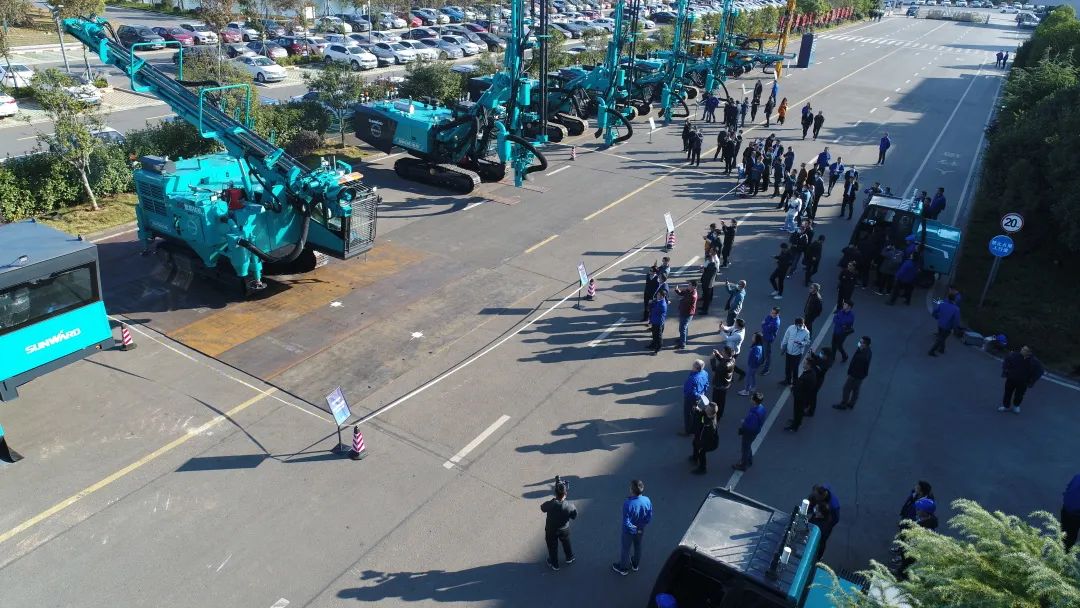 全球首創5G+智能鉆機重磅發布，山河智能傾力打造綠色智慧礦山成套裝備