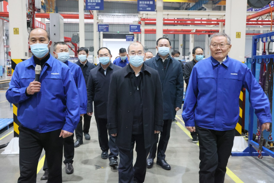 朱國賢調研山河智能：在推動高質量發展上闖出新路子