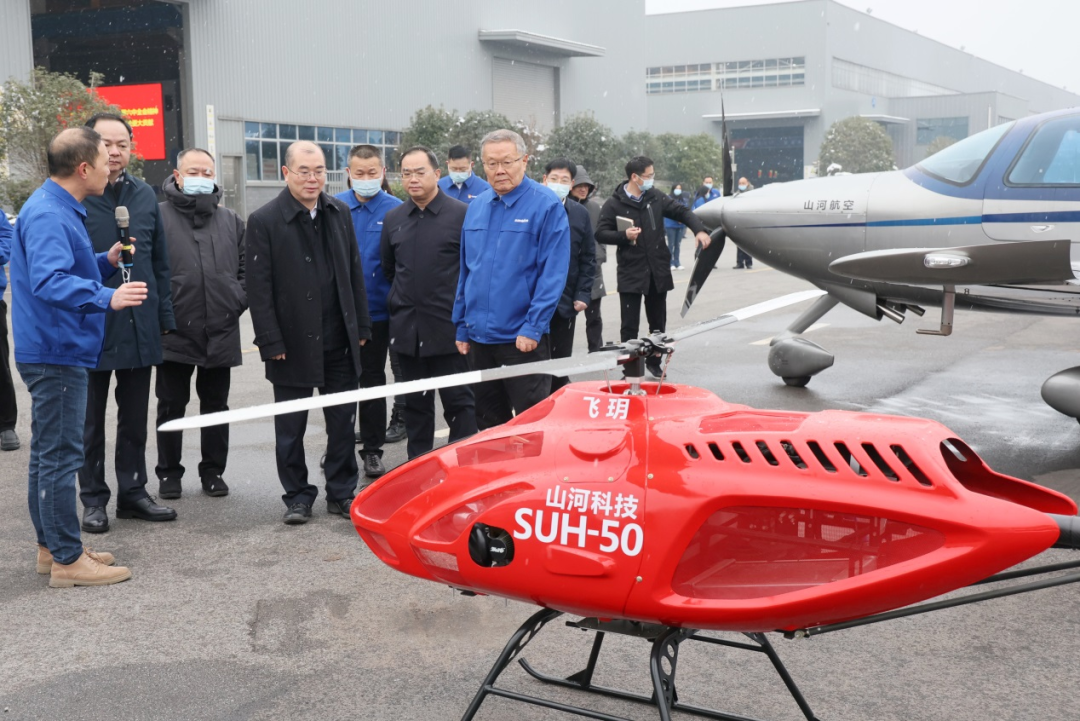 朱國賢調研山河智能：在推動高質量發展上闖出新路子