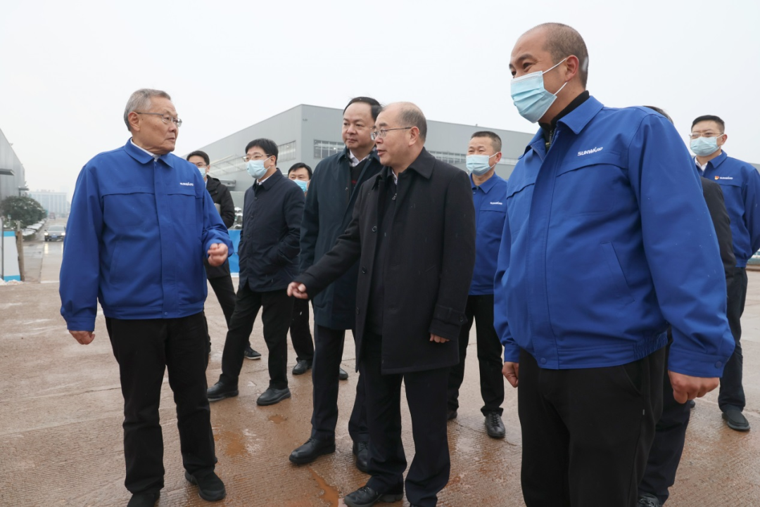 朱國賢調研山河智能：在推動高質量發展上闖出新路子