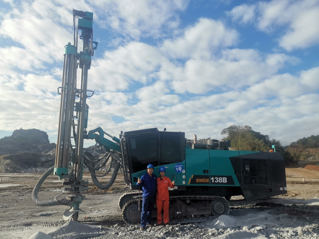 追加訂單！山河智能一體化潛孔鉆機助力海南華潤水泥獲好評