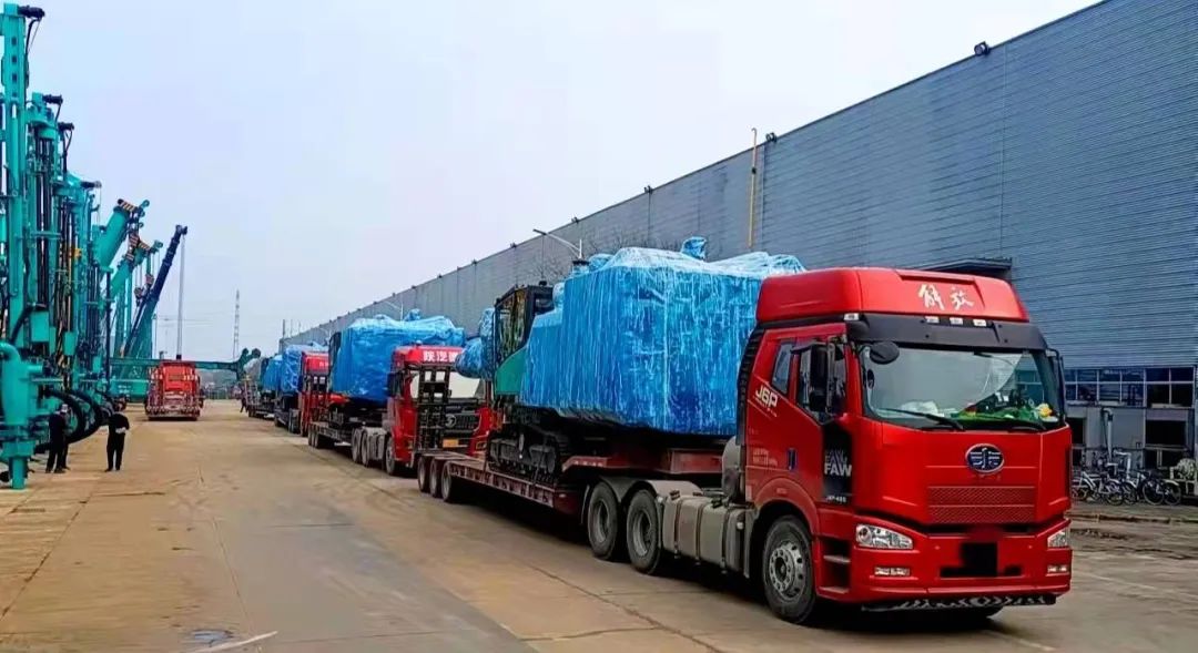 開門紅！山河智能鑿巖設備實現新年首單發貨