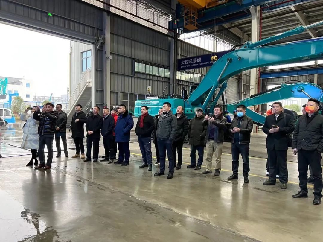 湖南異地商會聯合會組織海外湘商來訪山河智能