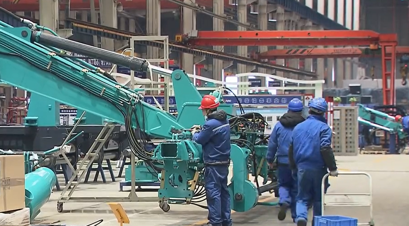 向著沖刺目標全力以赴！山河智能正式開工